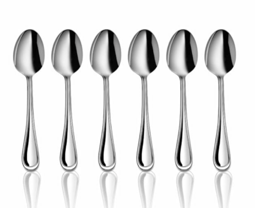 Shri & Sam Stainless Steel Gourmet Tea Spoon, 6 Pieces